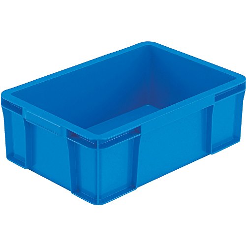 TRUSCO THC型コンテナ 有効内寸375X245X134 青 THC-13B-B