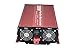 2500W Pure Sine Wave Inverter 12V to 120V AC with 2 AC outlets, DC5V 2 Amp USB Output, LCD Display Wire Remote kit and Heavy Duty Battery Cables.