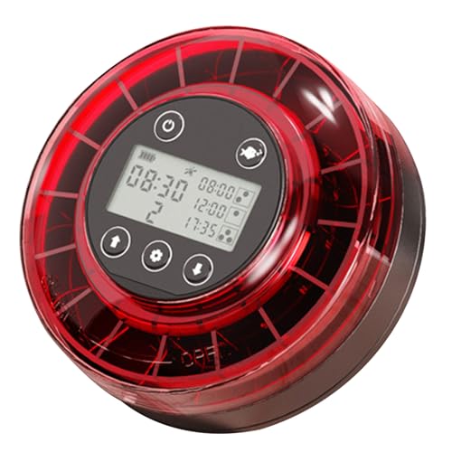 ROYALEAD 水槽自動給餌器 フィッシュフィーダー 自動ディスペンサー 魚餌器 タイミング 水槽用自動魚飼料