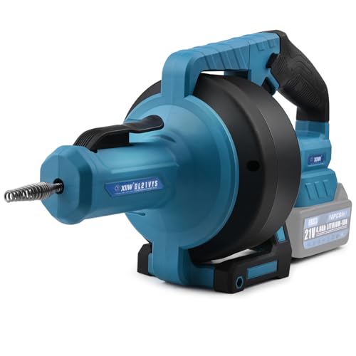 Rohrreinigungsmaschine Akku 610 U/min Kompatibel mit Makita 18V...