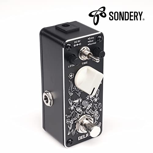 Sondery DELAY Pedal With 3 Effects thumb #2