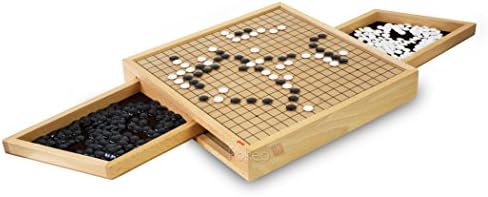 Goki Go Board Game with Pull-Out Trays - Family Game for 2 Players, Ages 6+