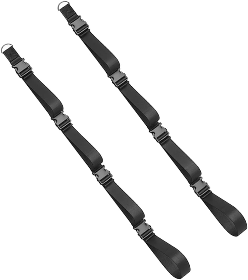 2pcs Adjustable Wall Storage Straps for Garage, Multi-use Hanging Storage Rack with Buckles, Heavy-duty Wall-mounted Organizer for Tools and Equipment