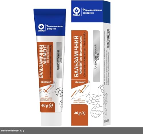 Balsamic Liniment (Vishnevsky Ointment) 40g/1.58 Oz Violapharm