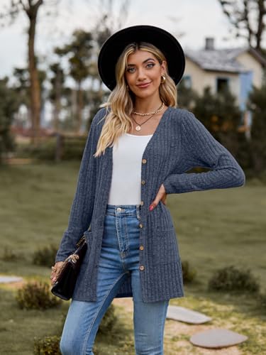Image of Witsmile Womens 2026 Spring Fashion Cardigan Lightweight Soft Knit Long Top