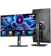 Amazon.com: CUNPU 27 Inch 4K 144/160Hz Gaming Monitor, UHD