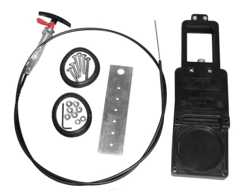 Valterra TC172 72" Flexible Cable Kit with 1-1/2" Valve , Black by Valterra - Used condition - US$46.34