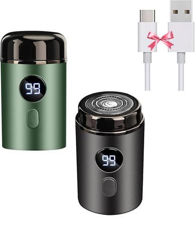 Easy Trim Rasoir,2025 Easy Rasoir Trim Partie Intime Femme Homme,Lavable Sans Fil Usb Voyage (2pcs)