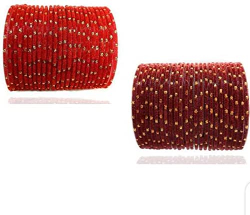 GLASS EMPIRE GLASS BANGLE SET FOR WOMEN OR GIRLS ([PACK OF 48) (2.2, RED MAROON) (B0BCJBGC1V) Amazon Price History, Amazon Price Tracker