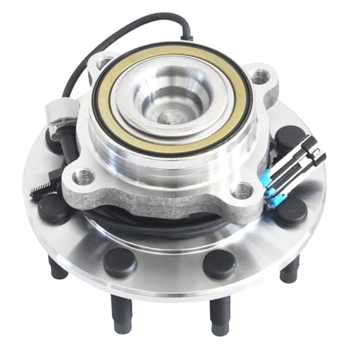 MAYASAF 515087 [RWD Only] Front Wheel Hub Bearing Assembly 8 Bolt w/ABS for Chevy 2001-2007 Silverado 3500, 2001-02 C3500, 2001-07 for GMC Sierra 3500 by MAYASAF - Used condition - US$26.34