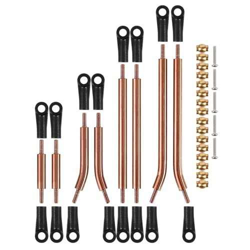 Maillons SCX24 en acier inoxydable premium pour crawler Axial Gladiator