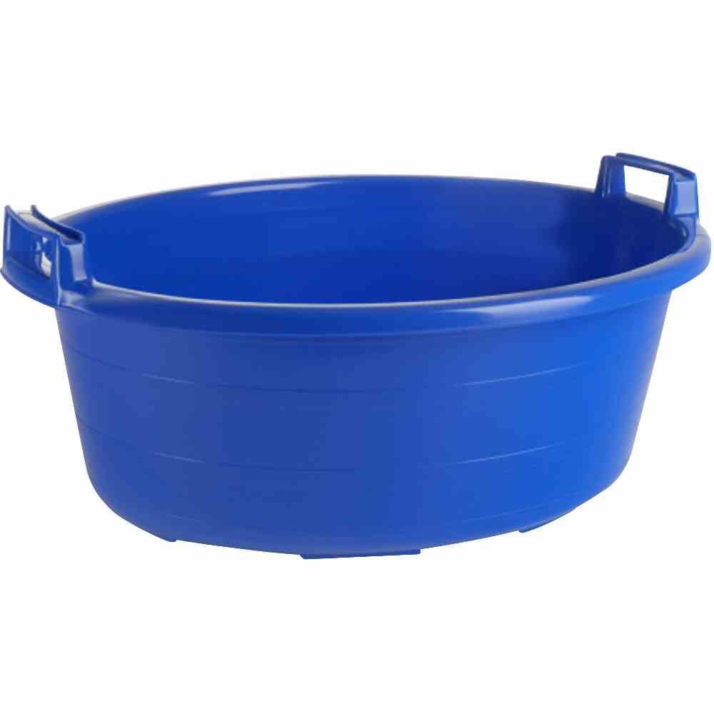 Behälter oval, 75 cm, 60 Liter, blau, mit erhöhten Griffen (Artikelnummer 103517526)