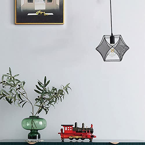 Plafonnier de plafond rétro en métal créatif et résistant - 2