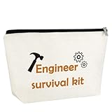 Engineer Gift Engineer Makeup Bag Engineering Gift Engineer Graduation Gift Cosmetic Bag Future Engineer Gift Christmas Birthday Gift Funny Makeup Bag Gift for Learned Engineer Engineering Student