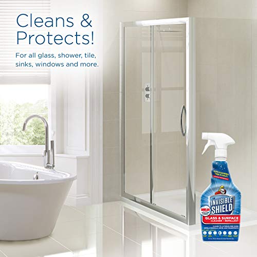 Invisible Shield Glass & Surface Cleaner And Repellent 32 Fl. Oz. Cleans And Protects Against Future Dirt On Multi Surfaces By Unelko- Clean-X (2) #TOP4
