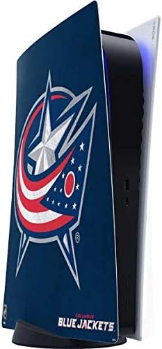 Skinit Decal Gaming Skin Compatible with PS5 Digital Edition Console - Officially Licensed NHL Columbus Blue Jackets Logo Design