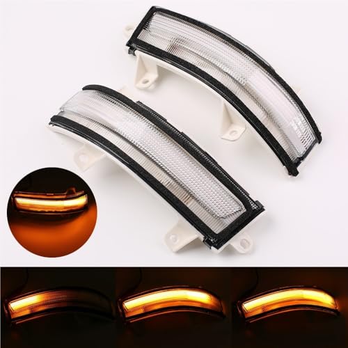 Clignotant dynamique de rétroviseur droit à LED défilant