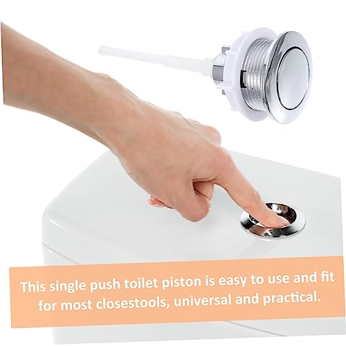 HEMOTON 1Pc Botão Do Vaso Sanitário Acessório Do Tanque De Água Do Vaso Sanitário Peças Do Tanque De