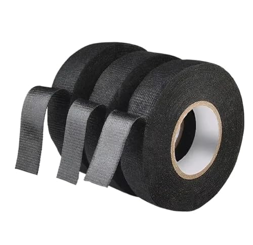 Ruban adhésif en tissu électrique noir résistant à la chaleur et étanche