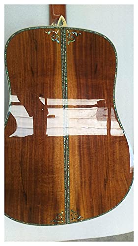 Wjcrypd 41 Inches Handmade All Solid Aaaa Fancy Dreadnought Guitar Professional Acoustic Electric Guitar Suitable For Players At All Stages. Surongl (Color : Guitar, Size : 41 Inches) #TOP3