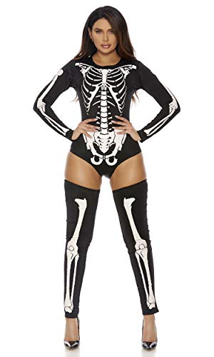 Forplay Bad To The Bone Sexy Skeleton Costume #TOP3