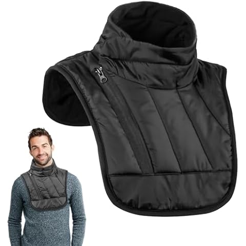 RACHEE Waterproof Motorcycle Neck Warmer with Zip Cover