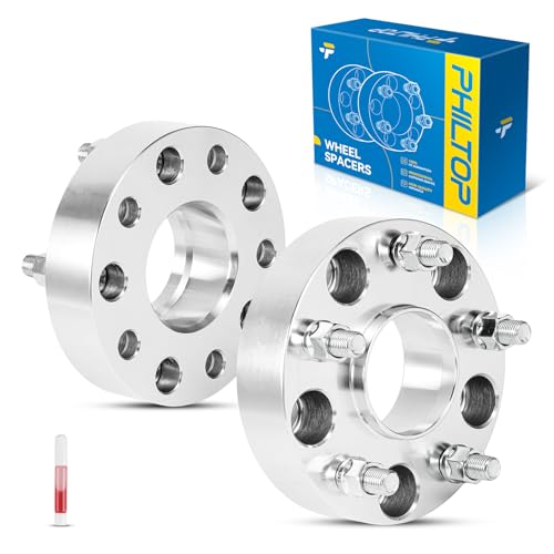 PHILTOP 5x130 Wheel Spacers 1.5 inch for Volkswagen, 2 Pcs 5 Lug Hub Centric Wheel Spacers with 71.5mm Hub Bore M14x1.5 Studs fit for 2004-2016 Touareg by PHILTOP - Used condition - US$54.91