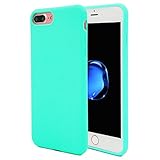 Danbey Matte Case for iPhone 8 Plus Case, for iPhone 7 Plus Case, 5.5 inches, 1050755 (Blue Green)