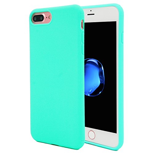 Danbey Matte Case for iPhone 8 Plus Case, for iPhone 7 Plus Case, 5.5 inches, 1050755 (Blue Green)
