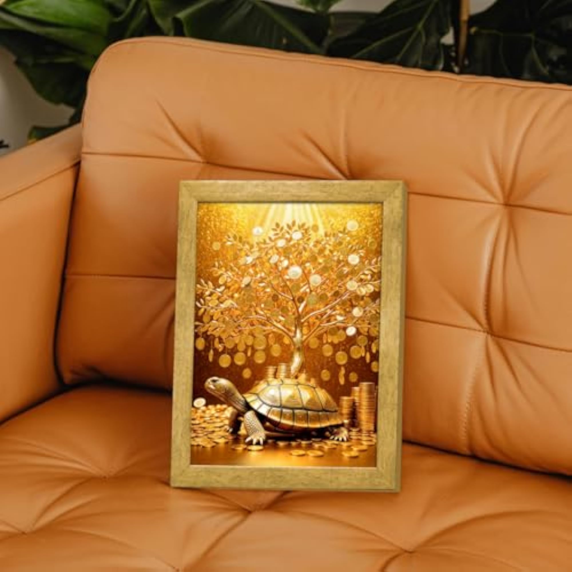 Paper Money Tree Painting for Vastu