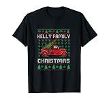 Kelly Family Ugly Christmas Personalised T-Shirt