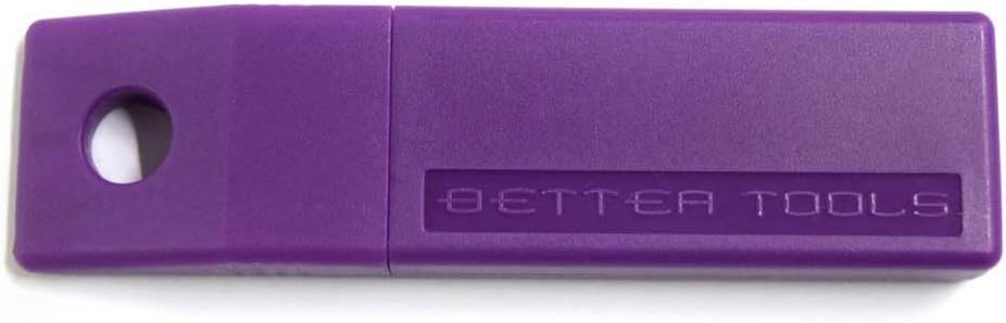 Better Tools 3G Extreme Round End Carpet Blade - 100 blades/Pack - 10 blades/tube - Professional 0.01” Thick Steel Replacement Blades for Carpet Knives
