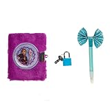 diario íntimo frozen  Diario con diseño de Frozen de Disney y bolígrafo con purpurina