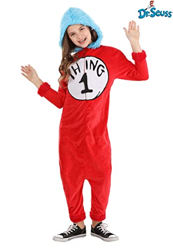 Disfraz Infantil Dr. Seuss Thing 1 y Thing 2 Jumpsuit miniatura 2