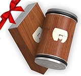 Fettle & Hughes Rolling Knife Sharpener UK- Knife Sharpen Upgrades - Roller Knife Sharpening Kit with 15° & 20° Magnetic Angle Knife Sharpening Tool - Birthday Gift or Women Men