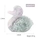 Artistone Rainbow Fluorite Crystal Swan Statue 2.3 inch Carved Polished Gem Swan Figurines Sculpture Decor Animal Carvings for Valentine Day Girlfriend Family Birthdays Gift