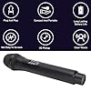 Cerlingwee Precise Wireless Handheld Microphone Noise Reduction Dynamic Mic with Sound Effects for Live Streaming, Portable Mic for Music Studio Performance #3