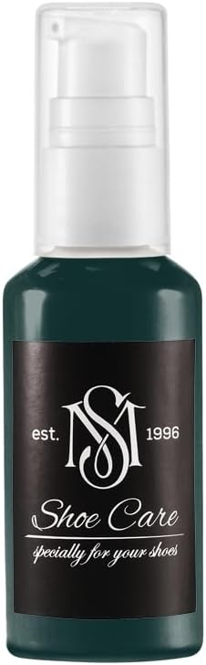 Nutritive Leather Spray - NCS S 8010-B50G Black Sea - Deep Conditioning & Shoe Color Restoration for Smooth Leather by MAVI STEP - 1.70 fl oz / 50 ml