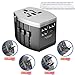 Universal Power Adapter, International Plug Adaptor with 4 USB Ports Fast Charging (3 USB 1 Type-C) All in One Worldwide International Wall Charger AC Plug Adaptor,for USA EU UK AUS