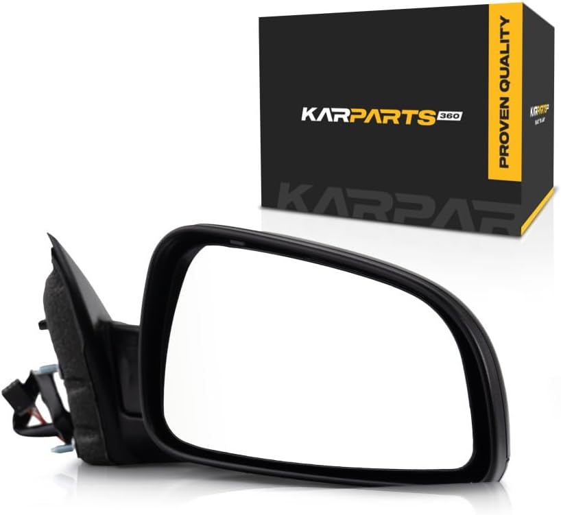 For Chevy Malibu 2008 2009 2010 2011 2012 Door Mirror Passenger Side | Power | Non-Heated | Textured | LS Model | Replacement For 20893858 | GM1321343