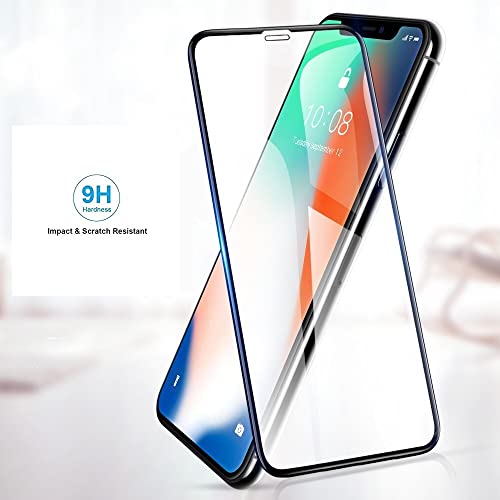 Image of STP FEEL [2 Pack Military Grade Premium Tempered Glass For iPhone XR /iPhone 11 (6.1 Inch) Edge to Edge Super Tough 9H Hardness Screen Protector Guard with Easy Installation Kit