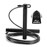 HUEY Sport-Springseil, Geschwindigkeit X, verstellbar für Boxen, Doppel-Doll-Fitness, Sport-Training, Fitnessstudio, Übung für Erwachsene, Kinder, Männer und Frauen