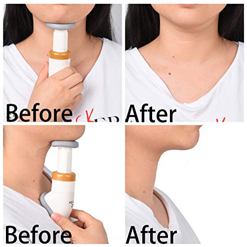 Kare & Kind 1x Ausschnitt Former - Nackenformer und Kieferpartie Trainingsgerät - Doppelkinn-Fettentferner - Schlank und geformtes Gesicht, Hals und Kiefer - Geeignetes Training für Männer und Frauen