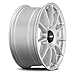 Rotiform DTM Custom Wheel - 17x8, 40 Offset, 4x114.3 Bolt Pattern, 66.06mm Hub - Silver Rim