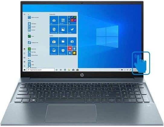 HP Laptop más reciente Pavilion 15 - 12 pantalla táctil Intel Core 1255U i7- FHD 156 1920x1080 IPS - 32GB DDR4 1TB SSD - Teclado retroiluminado - BT