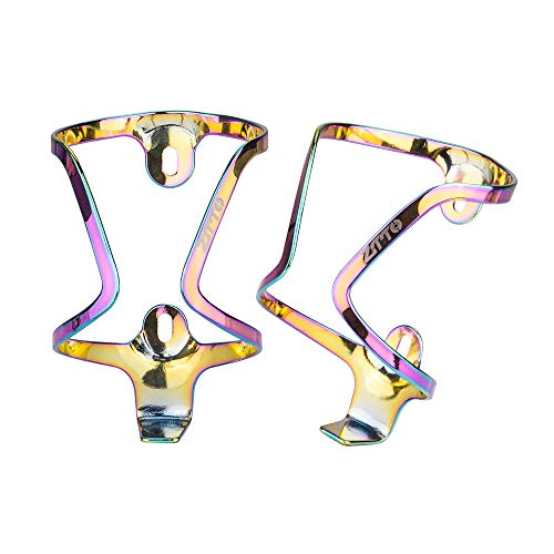 DECDEAL Liga de alumínio bicicleta ciclismo bebida titular chapeamento gradiente cor bicicleta supor