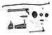 Crown Automotive 5360104K Clutch Linkage Kit Transmission and Transaxle - Manual, black, silver