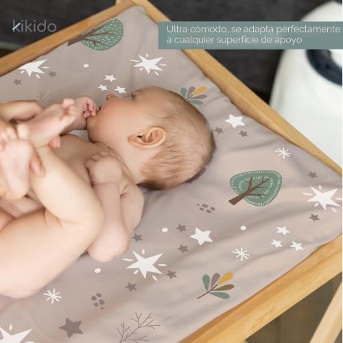 Miniatura 4 de Kikido Cambiador Portátil Bebé 40x60 Cm - Cambiador Bebe Impermeable Plegable - Pingüinos - Cambiadores Plegable Bebé Portátil Para Cambio De Pañal - 60x40