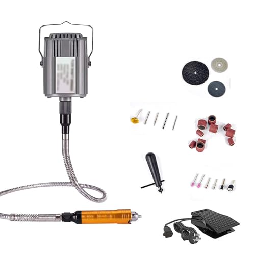 Electric Multi-Function Hanging Flexshaft Mill Motor, 220v 780w Rotary Tool Flex Shaft Grinder Carver, for Finishing Engraving Polishing Cutting Drilling and So On