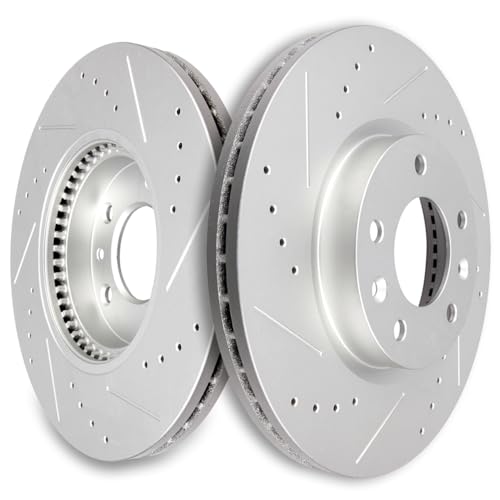SCITOO Disc Brake Rotors Kits 54142 Front Vented Brake Rotors Fit For Ford For Fusion 2006-2012,For Lincoln For MKZ 2007-2012,For Lincoln For Zephyr 2006,For Mazda For 6 2006-2013 by SCITOO - Used condition - US$81.60